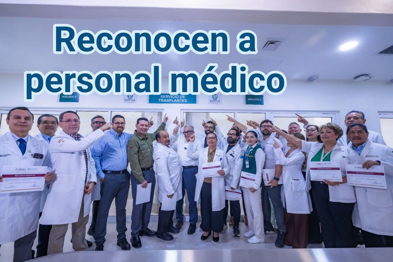 conocen a personal médico de trasplantes en el HGC IMSS Bienestar