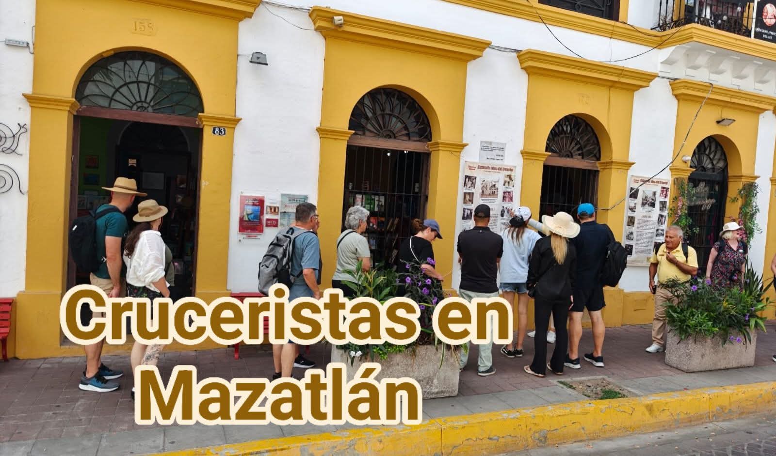 Visitan Mazatlán más de 16 mil cruceristas en abril