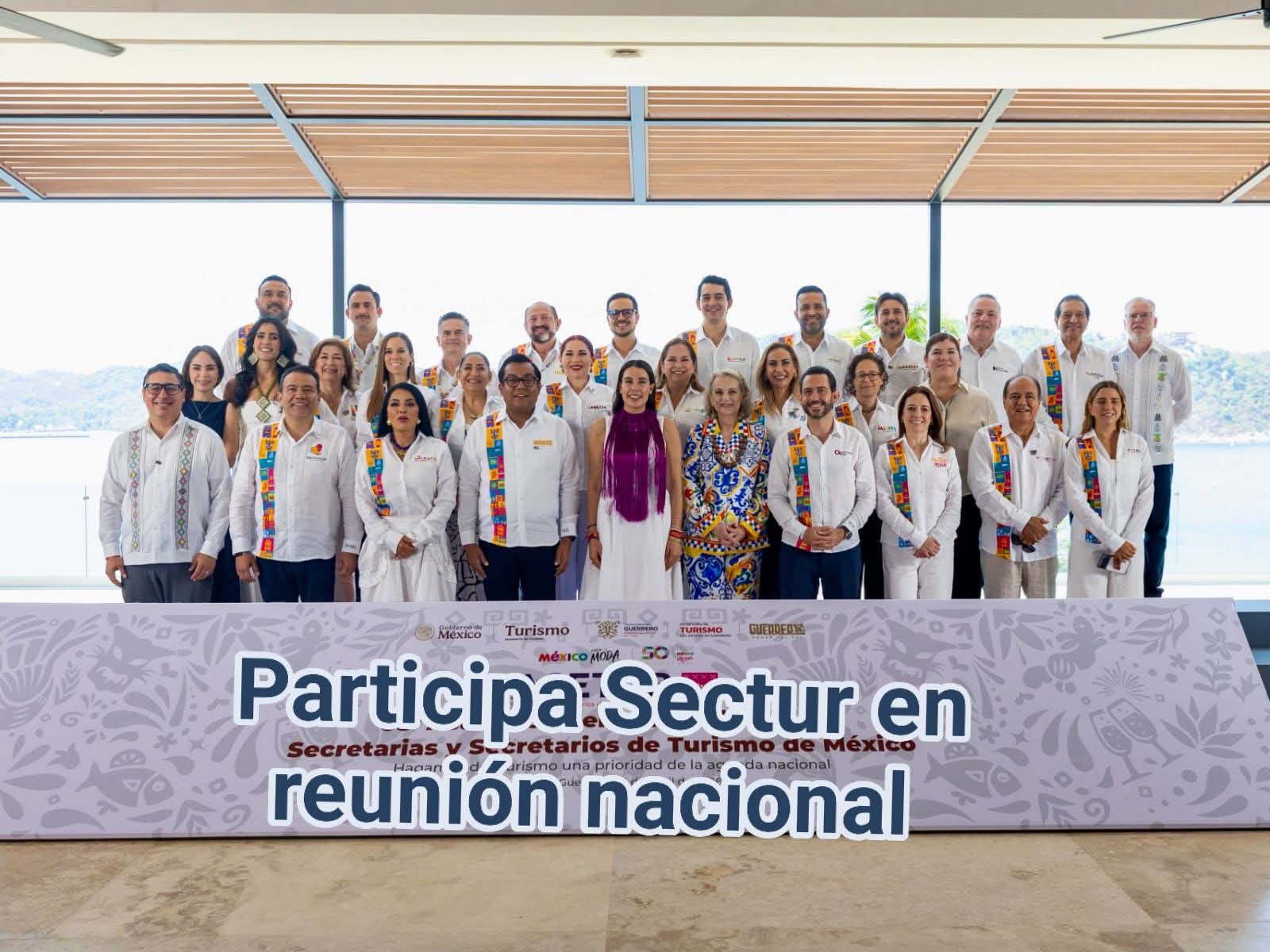 Sectur Sinaloa participa en la Conferencia Nacional de Secretarios de Turismo y Funcionarios Turísticos