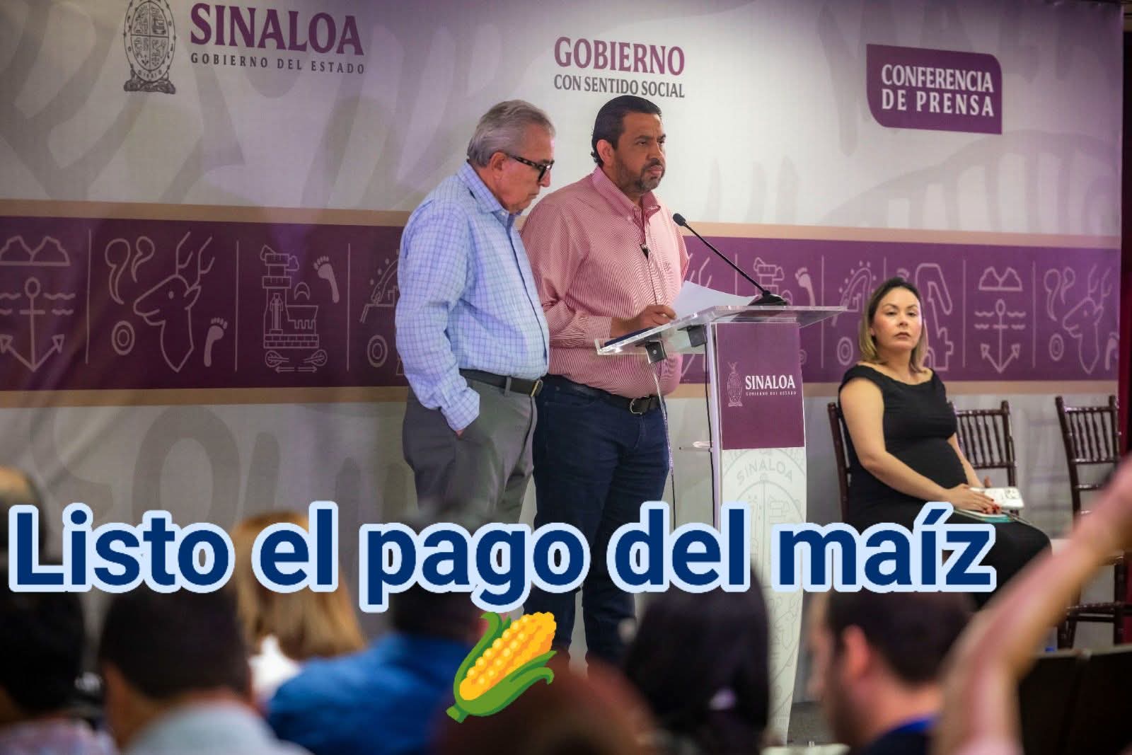 Listo el pago del apoyo a la comercialización del maíz: Rubén Rocha Moya